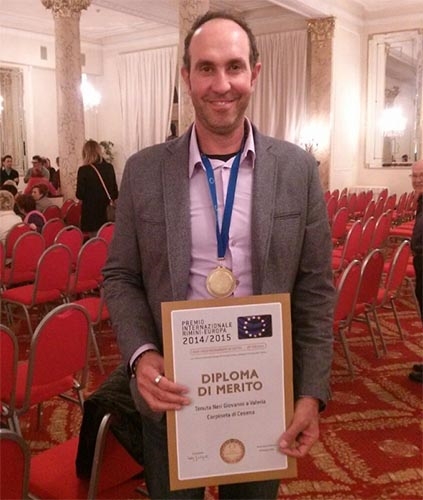 Diploma di Merito al Premio Internazionale Rimini &#8211; Europa 2014&#47;2015 alla TENUTA NERI