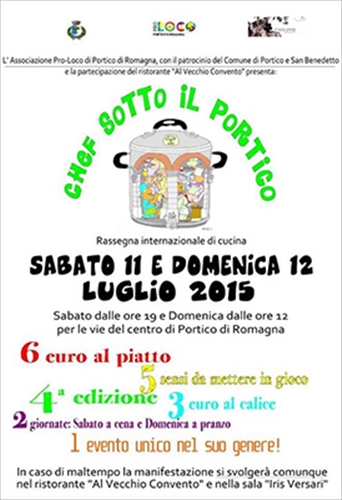 CHEF SOTTO IL PORTICO 2015