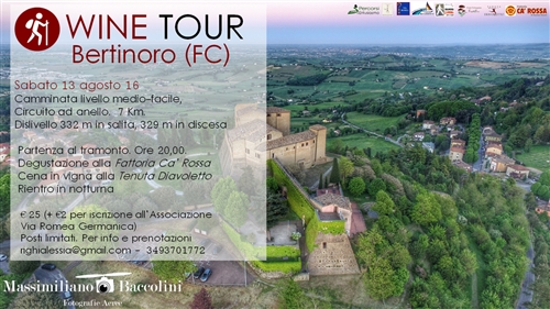 WINE TOUR BERTINORO - SABATO 13 AGOSTO