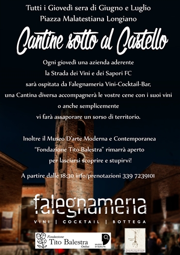 CANTINE SOTTO AL CASTELLO - Tutti i gioved&#236; di Giugno e Luglio