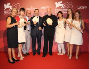 PIADINA E SANGIOVESE SUL RED CARPET DELLA MOSTRA DEL CINEMA DI VENEZIA