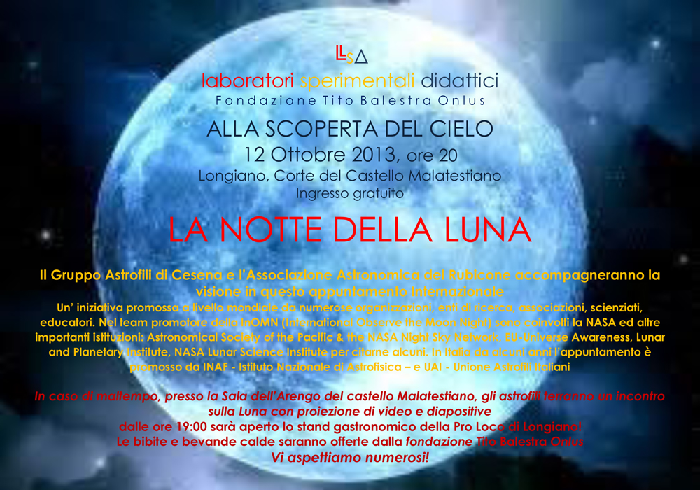 LA NOTTE DELLA LUNA